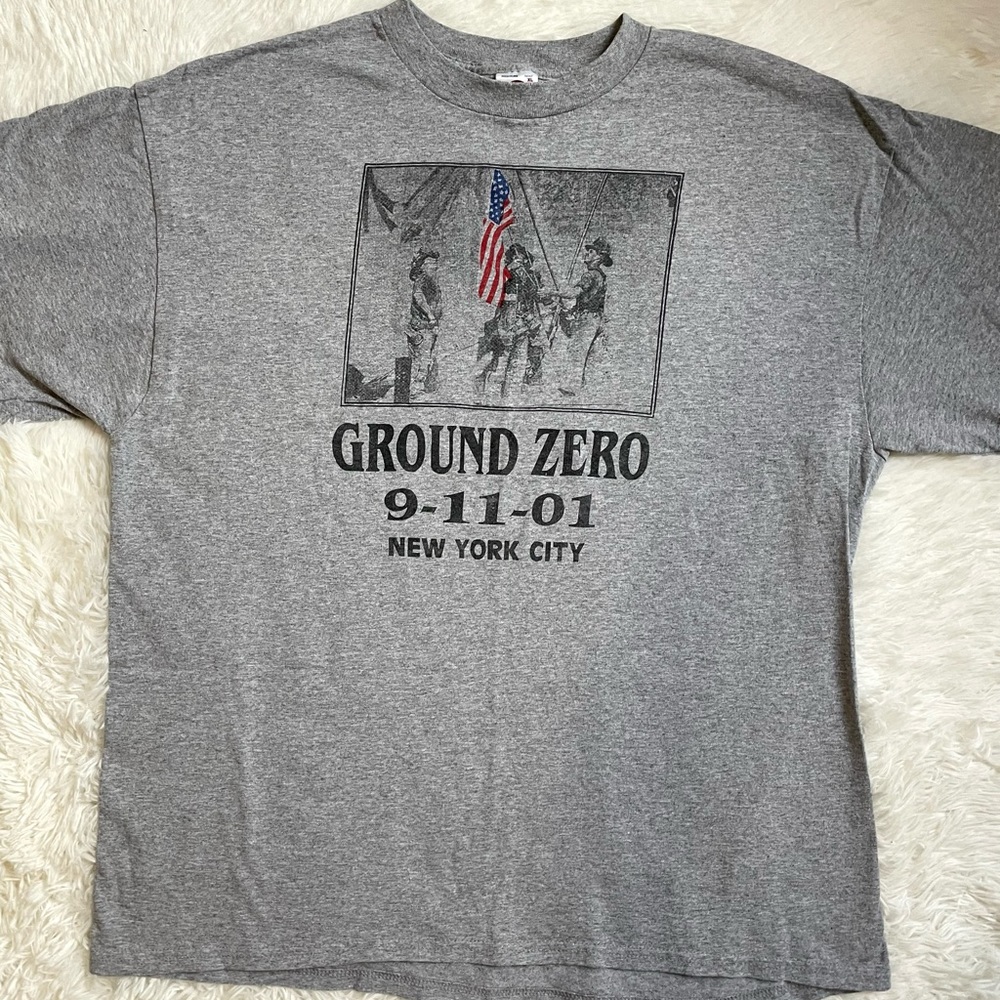 Y2k 9/11 Ground Zero New York City graphic tee